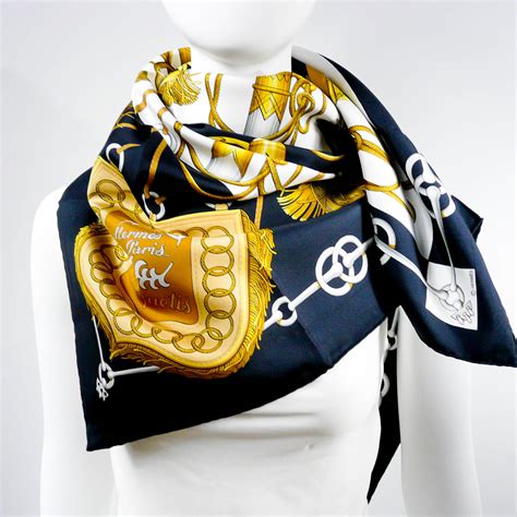 hermes cliquetis silk scarf|hermes silk scarf men.